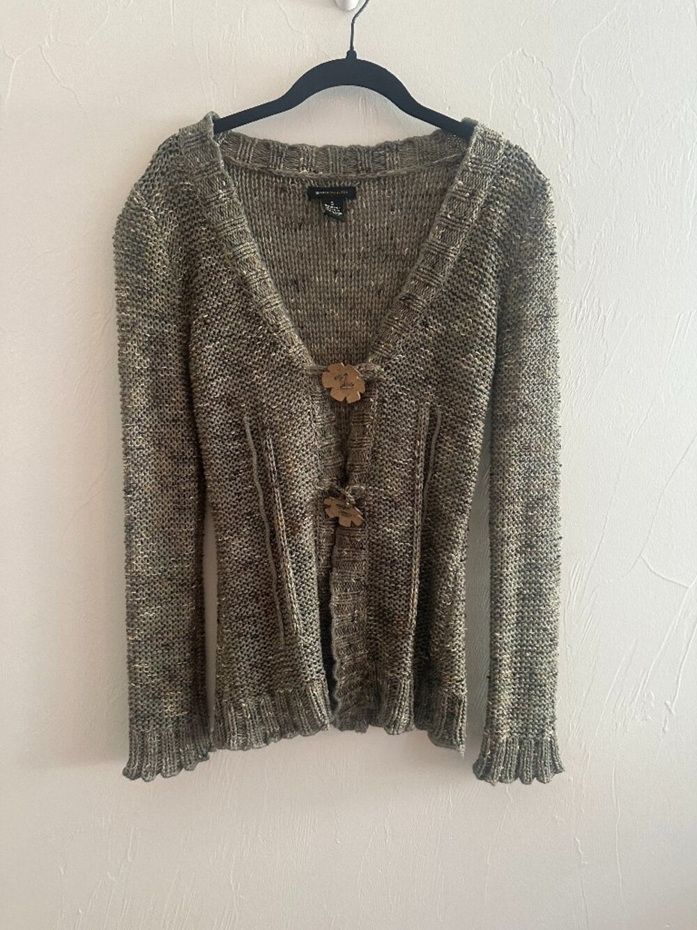 Vintage Y2K BCBGMAXAZRIA Space Dye Cardigan S